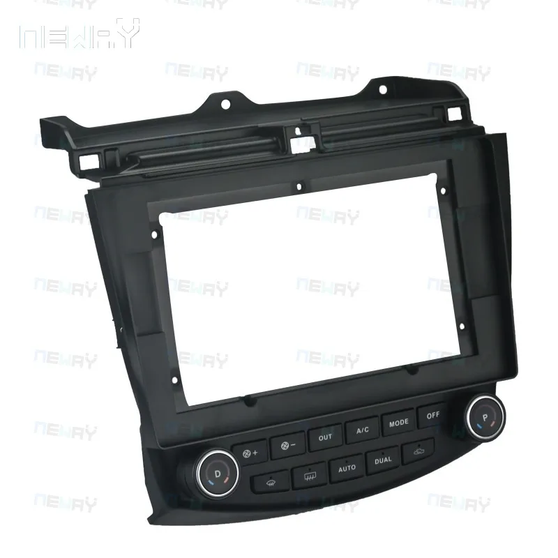 Car DVD Frame Audio Fitting Adaptor Dash Trim Facia Panel 10.1inch Radio Player For Honda Accord 7th 2003-2007