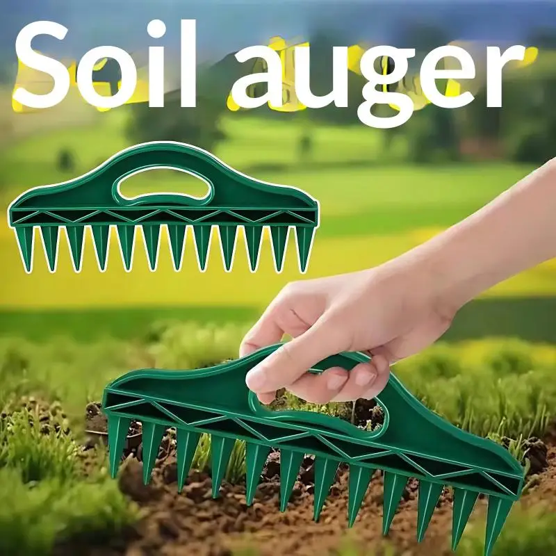 Seeds Spreader Seed In Gardening Manual Soil Portable Seeds Spacer Soil Puncher For Planting Seeds Soil Loosening