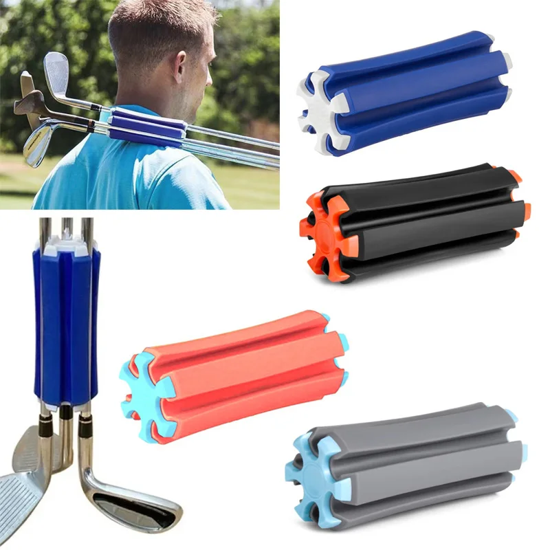 

Фиксированный органайзер для клюшек для гольфа, кронштейн для хранения клюшек, портативный, простой, компактный, легкий инструмент