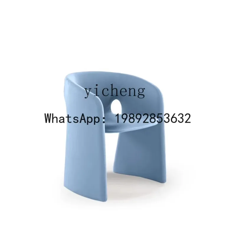 

X6 creative light luxury restaurant cafe fabric single leisure negotiation dining chair