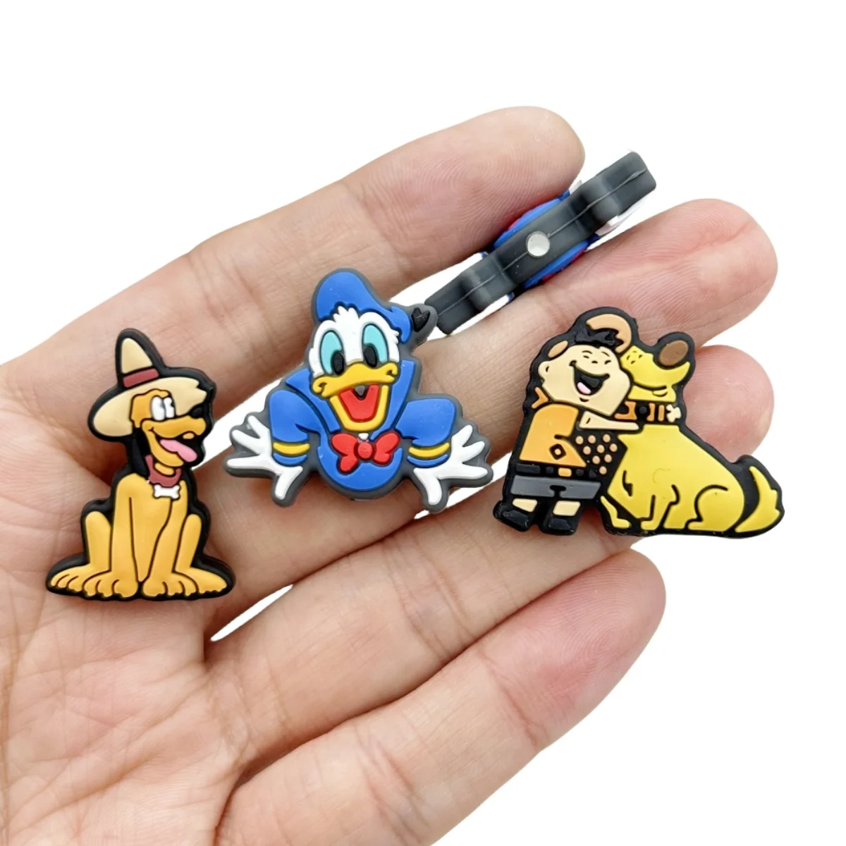 10PC DIY Cartoon Mini Silicone Beads Nipple Chain Bead Pen Bead Jewelry Accessories Focal Bead Food Grade Silicon For Baby Toys