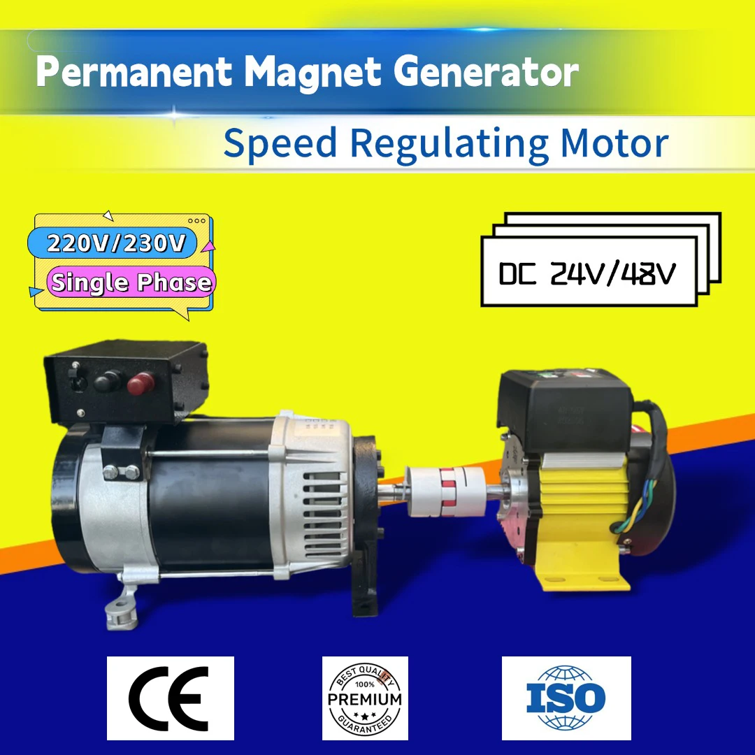 

20KW 30KW 220V 230V Single-Phase Permanent Magnet Generator 50Hz high-efficiency AC Generator Equipped With Voltage Regulator