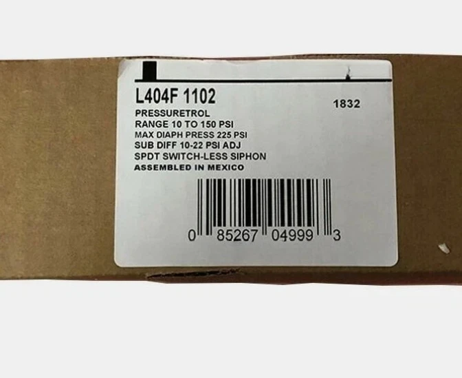 Brand New Original Pressure Switch L404F1102 L404F1078 L404F1094 L404V1087 1409 Stable Quality Fast Delivery