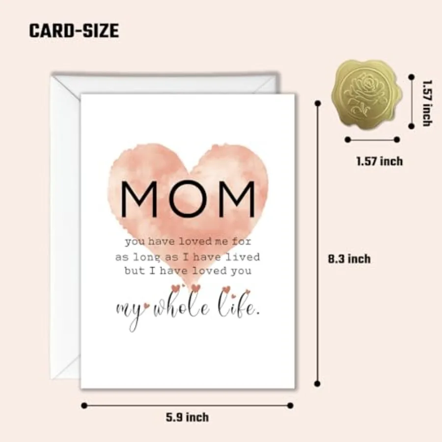 بطاقات عيد الأم للأم هدايا عيد الأم المضحكة للأم من ابنة الابن بطاقات عيد ميلاد مضحكة للأم بطاقة عيد ميلاد الأم #3