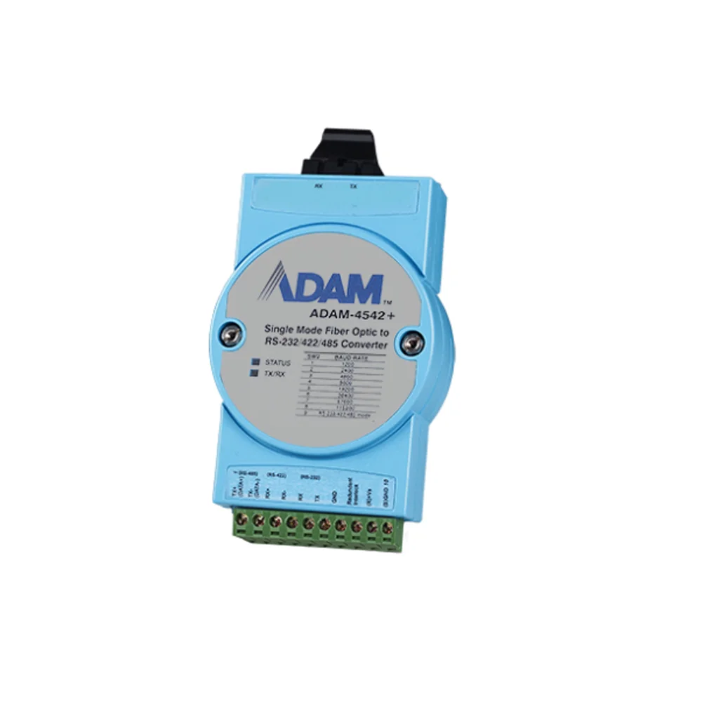 Advantech ADAM 4542 Industrial Single-mode Fiber Optic to RS-232/422/485 Converter
