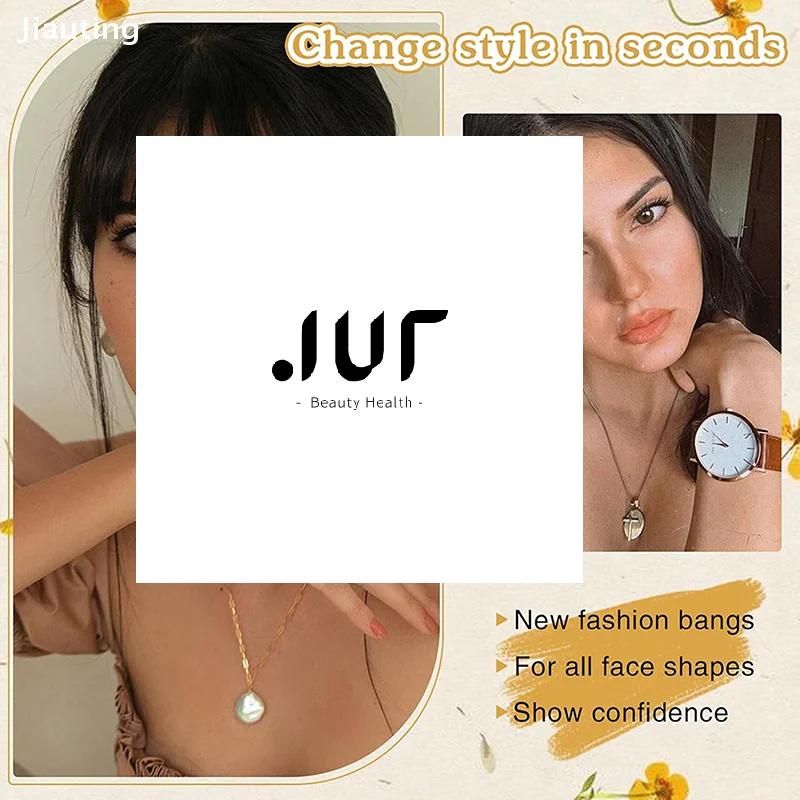 

Synthetic Fake Air Bangs Natural Hair Extension Front Fringes Hairpiece Black Brown Clip In Bangs Double Sideburns Hair Styling