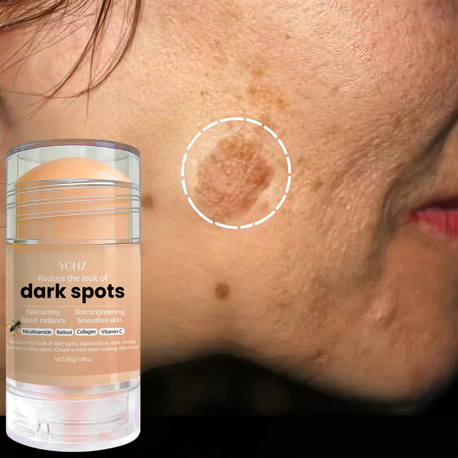 Skin Brightening Cream, Brightens and Evens Out Skin Tone in Three Days, Targets Hyperpigmentation Quickly Brightens, Enhances Shine, and Reduces Dark Spots. Suitable for All Skin Types