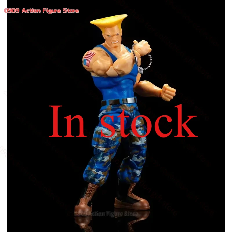

Original Jada Toys Street Fighter 1/12 Guile Player 2 In Stock Anime Action Collection Figures Model Toys