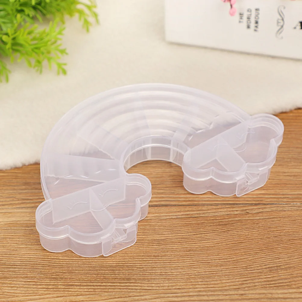 

4PCS Children Cartoon Home Storage Holder Use Storage Box Earring Holder Jewelry ganizer Toy Gift