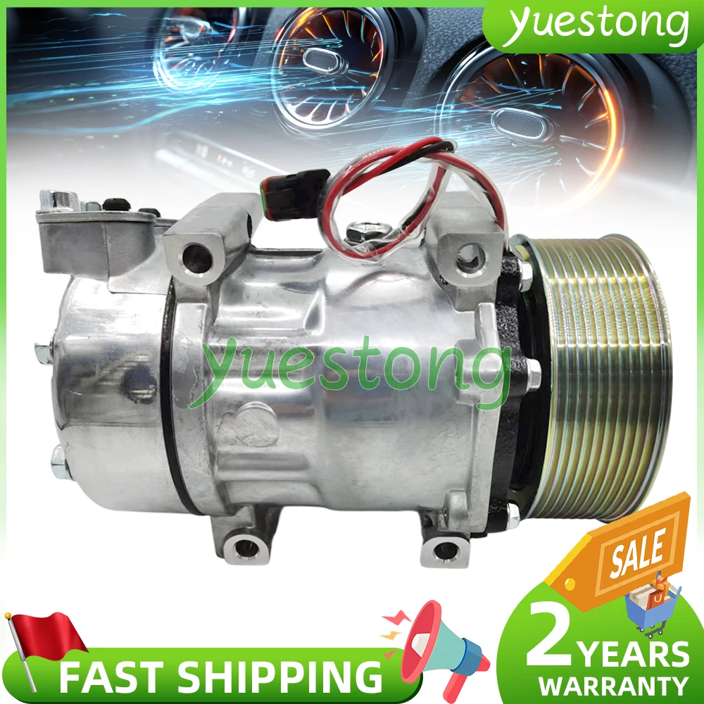 

SD7H15 AC Compressor For Scania P G R T series R380 R340 G420 R500 R580 R620 1531196 1888032 8295 10570608 2564093 570608 24V