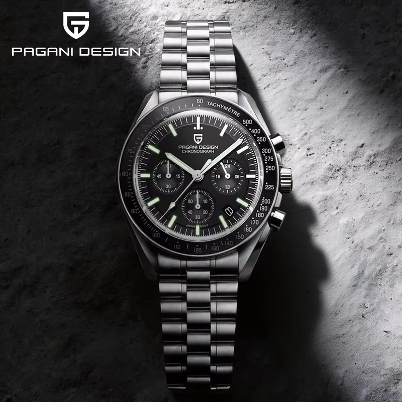 นาฬิกาข้อมือผู้ชาย PAGANI DESI - Stainless Bracelet Diver บทวิจารณ์และราคา