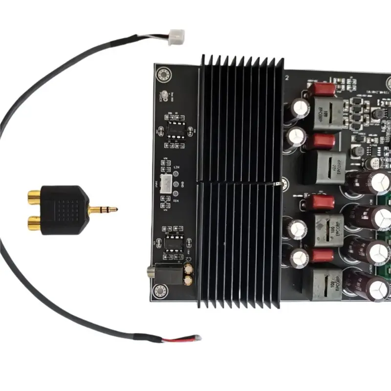 

AS95-Dual-Core 2-Channel Hifi Power Amplifier Board 600W+ 600W TPA3255 High-Power Audio