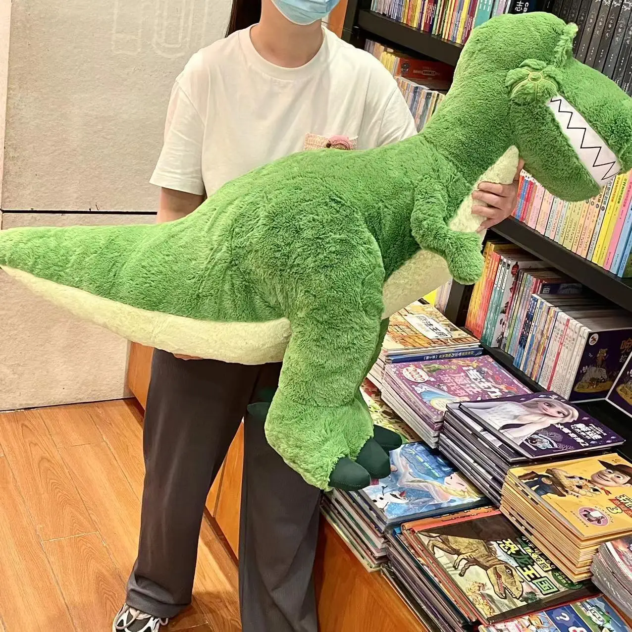 Toy Story Rex 50/70 cm peluche peluche le dinosaure Rex vert garçon poupée Rex dinosaure peluche enfants cadeau doux oreiller jouets cadeau