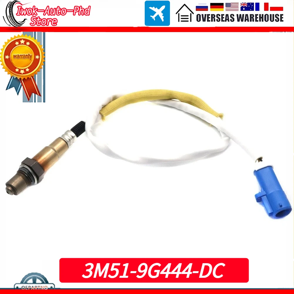 

For Ford C-Max Focus 2 3 Volvo C30 1.8L 2.0L 3M519G444DC NEW 3M51-9G444-DC Downstream O2 Oxygen Lambda Sensor 0258006607