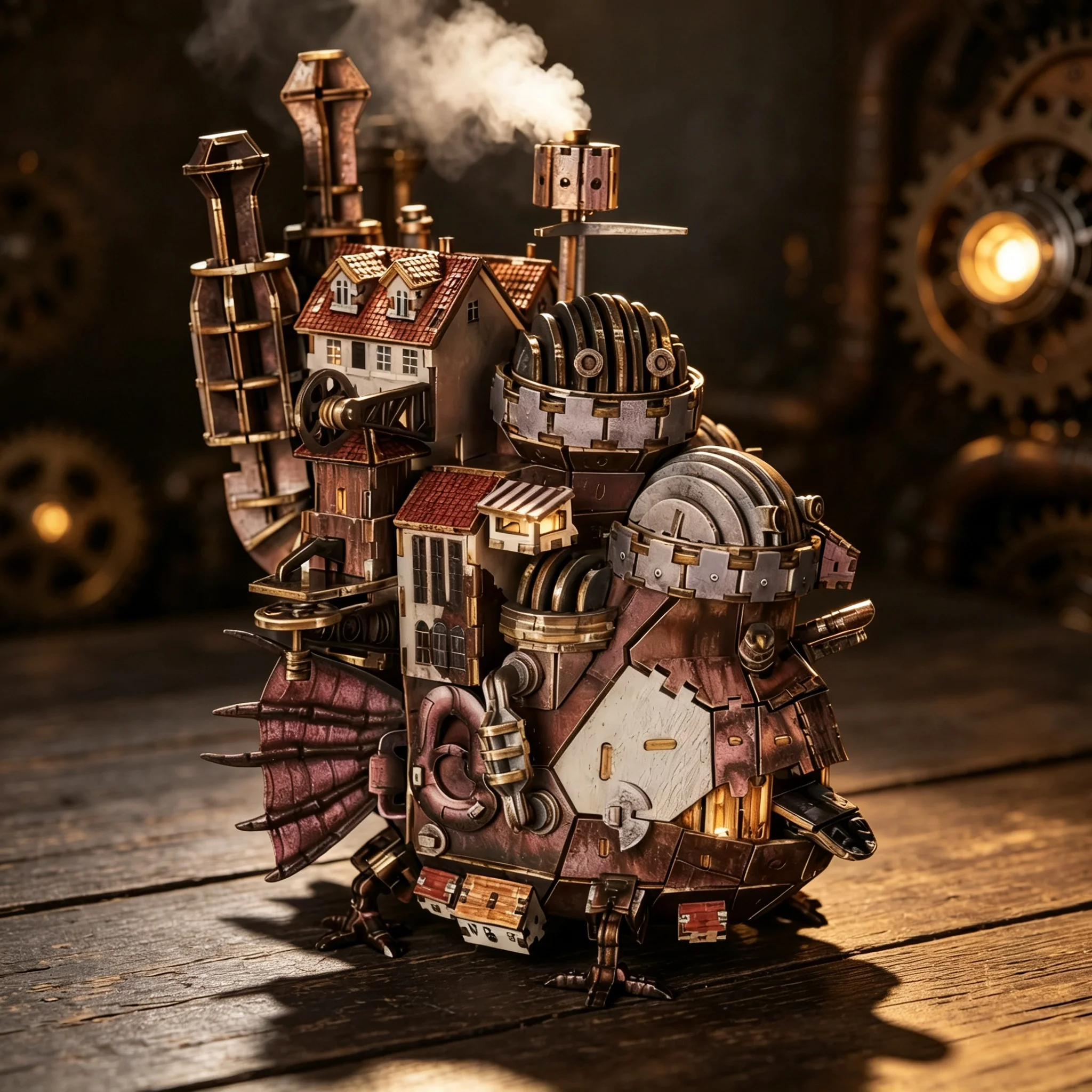 Creative Castle Theme 3D Wooden Puzzle Wood Model Kit diy toy Home Decoration Challenging Best Gift For Kids Adult