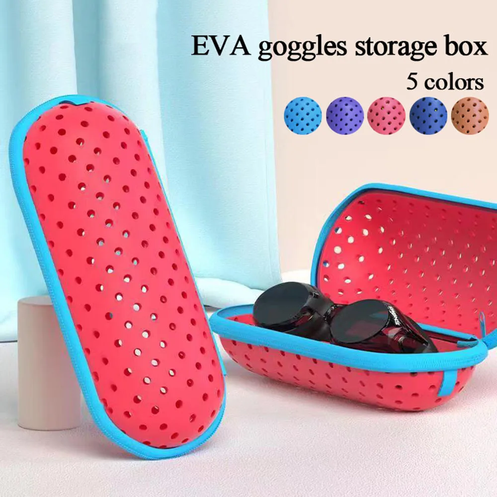 Swimming Goggles Storage Box Soft Breathable Glasses Holder Sunglasses Storage Bag Eyewear Protector Goggles Box Чехол Для Очков