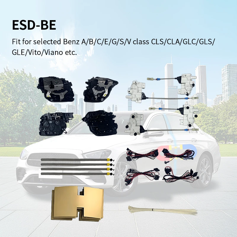 EASYGUARD Auto Suction Door: Smart Soft-Close System for Benz A/B/C/E/G/S/V Class, GLC/GLS/GLE, CLA/CLS & More.