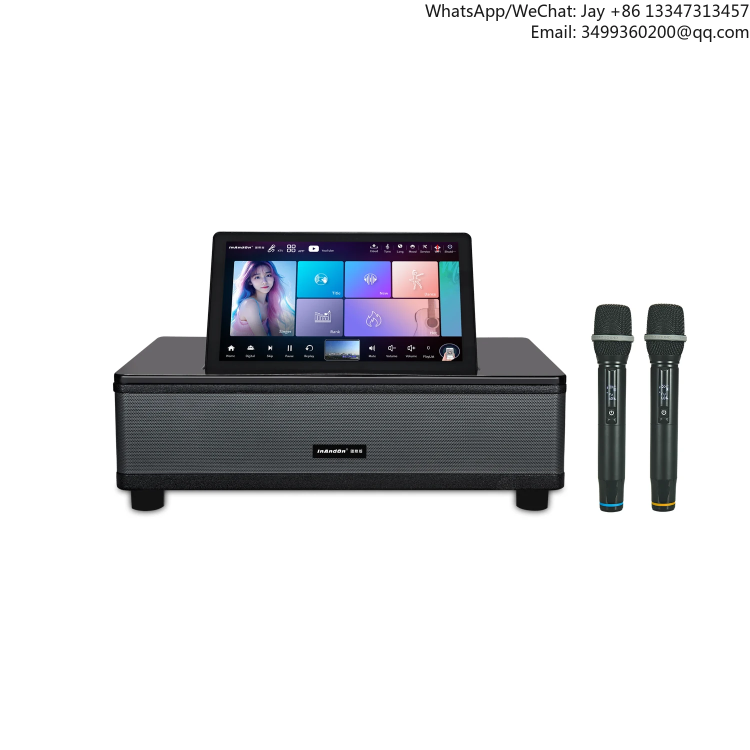 

InAndOn 2025 New Product ALL In ONE System New Design Karaoke Player Sondbar Karaoke System Portable 6IN1 Karaoke Machine