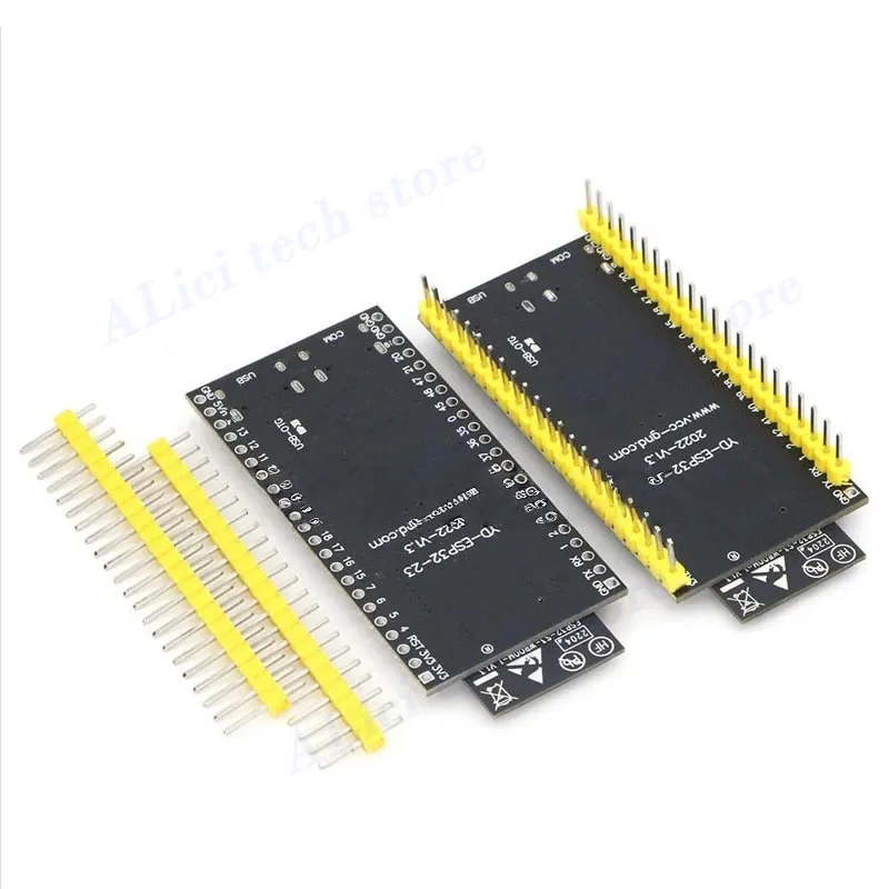 A placa principal ESP32 S3 é equipada com a placa de desenvolvimento do módulo 1-N16R8 ESP32-S3-DevKITC-1