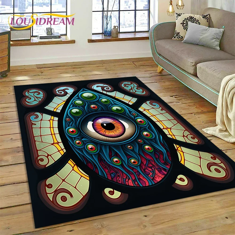 

Ковер Evil Eye Turkey Blue Nazar Eye of Horus для спальни, гостиной, дома, дивана, украшения, детская игра, большой декор, напольный коврик