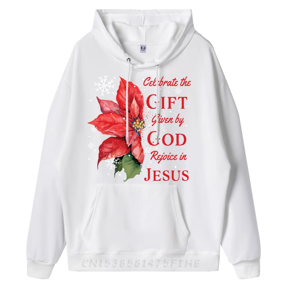 Celebrate Jesus Birth Christian Christmas Cute Oversized Hoodies Sale HOLIDAYS Men 's New In Hoodies & Sweatshirts Long Sleeve