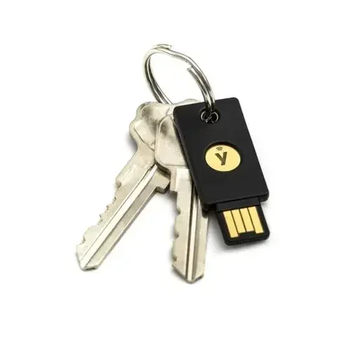 For Yubico - YubiKey 5 NFC - Two Factor Authentication USB and NFC Security Key, ...