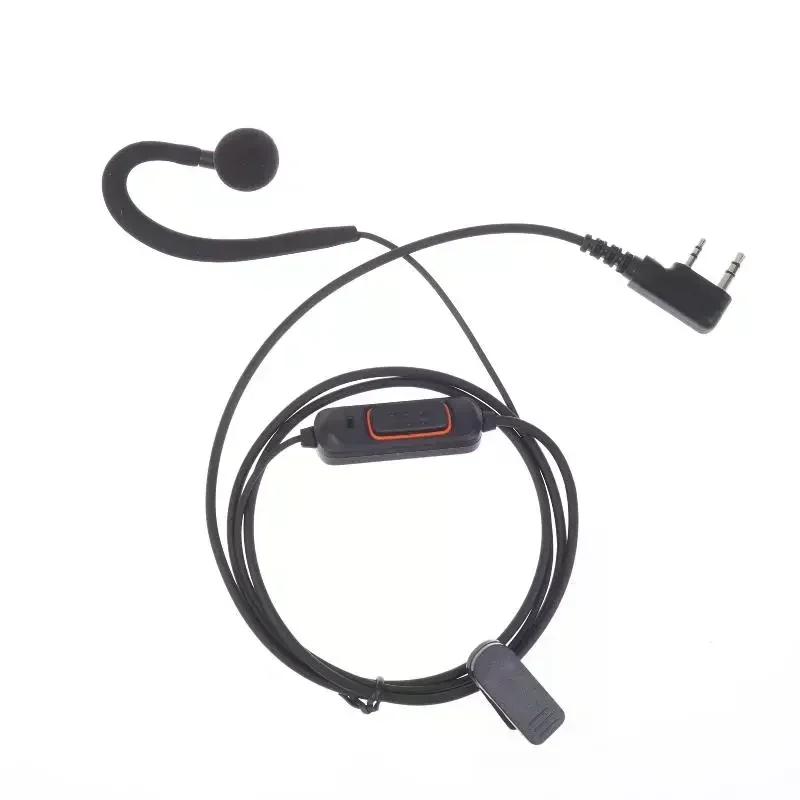 Migliora l'esperienza radio: 1 microfono auricolare per dispositivi BaoFeng 888S 5R UV-5R UV-5RH UV-21 PRO Quansheng UV-K6.