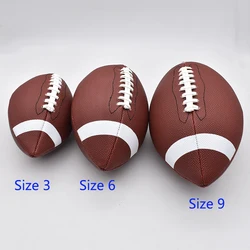 American Football Rugby Ball Resistance Footbll Size official ball Training Practice Team Sports Rugby Football Customize