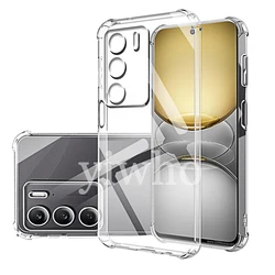 Transparent Phone Case for Oppo Realme C75 C67 C65 C60 C55 C53 C51 C35 C33 C31 C30 Shell Protective Camera Back Clera Covers