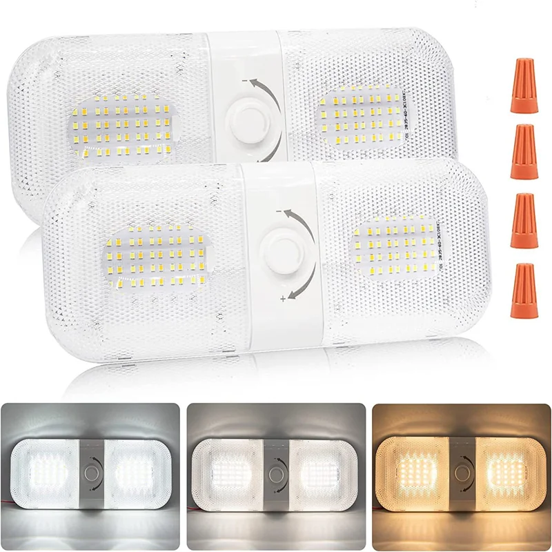 2 шт., 120 светодиодов, 12-24 В