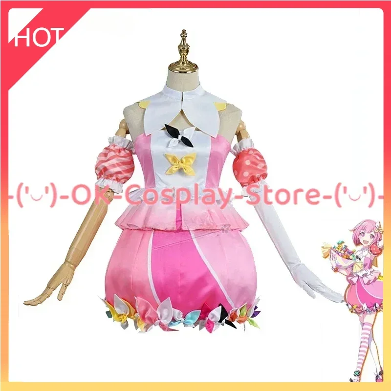 

[Custom Made] Game Project Sekai Colorful Stage Otori Emu Cosplay Costume Women Cute Dress Fancy Suit Halloween Party Uniforms