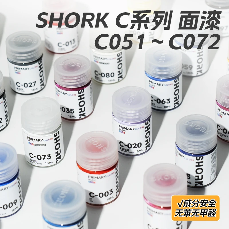 نموذج تلوين قاعدة لامعة على الطلاء الزيتي، نموذج سيارة عسكري من سلسلة SHORK c، نموذج سيارة GK