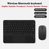 Wireless Bluetooth Touch Keyboard For iPad Phone Tablet Portable Bluetooth Keyboard and Mouse For Samsung Xiaomi  Lenovo Android
