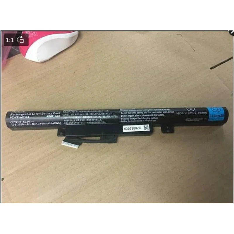 Authentic PC-VP-WP141 Battery Applicable NEC PC-NS700FAR 4INR19/6 WP141 14.4V 46Wh