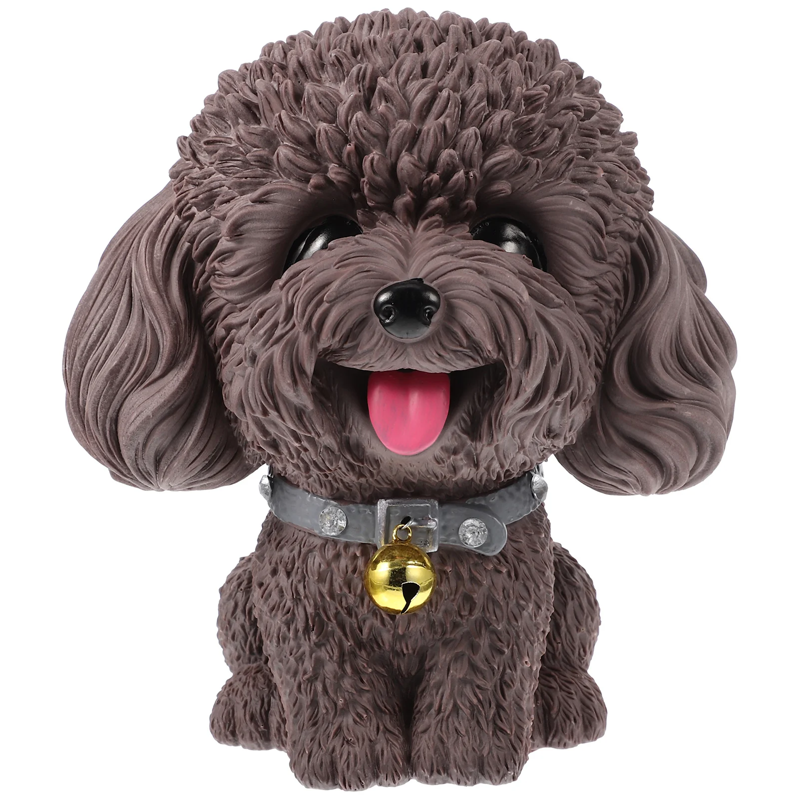 Big Size Dog Shaped Coin Bank Sturdy Vinyl Piggy Bank for Children Saving Change Christmas Stocking Gift Decor