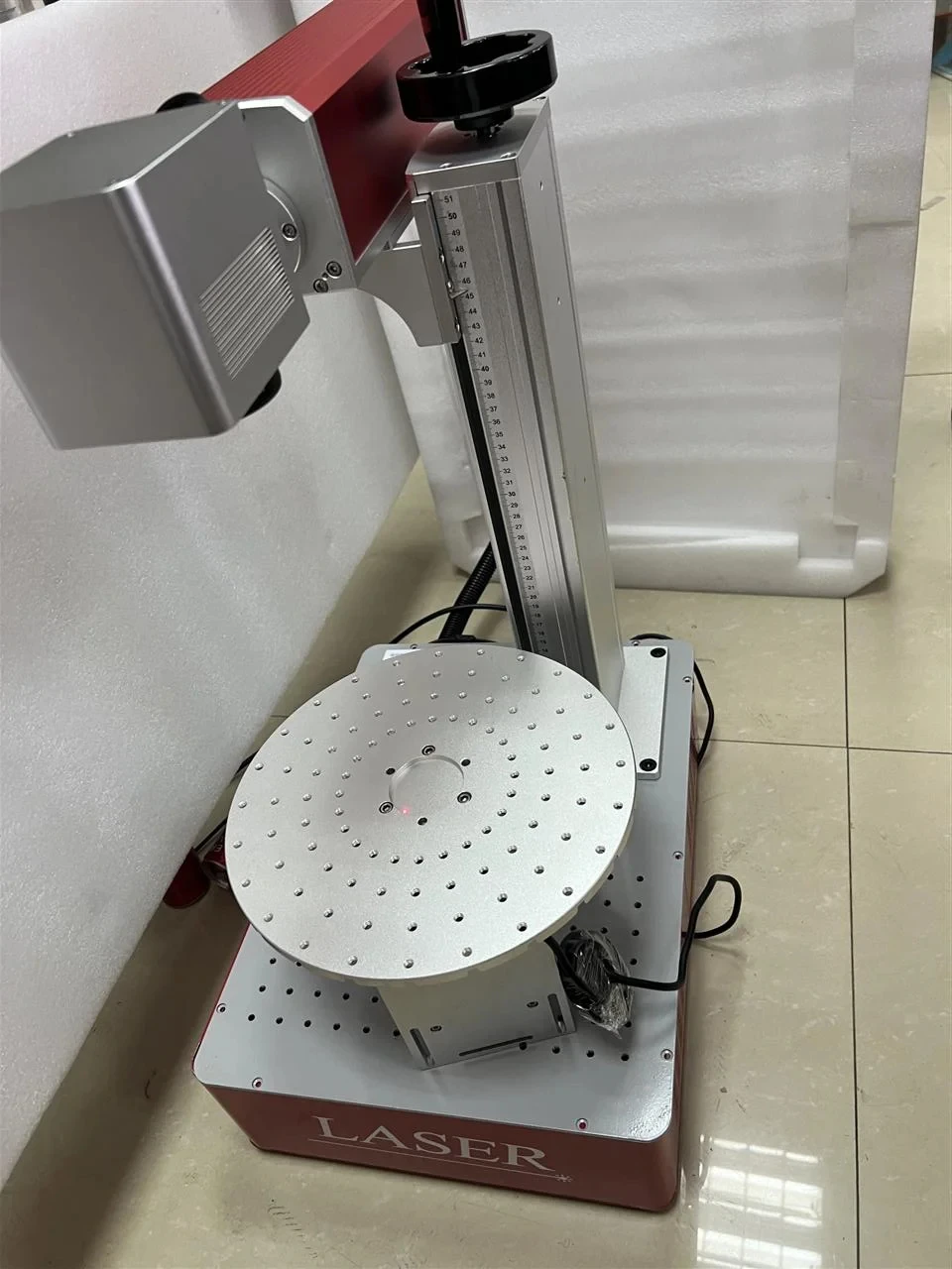 50W Raycus Fiber Laser Marking Machine 30W Laser Engraver Nameplate Engraving Metal Carving for PVC Plastic Stainless Steel