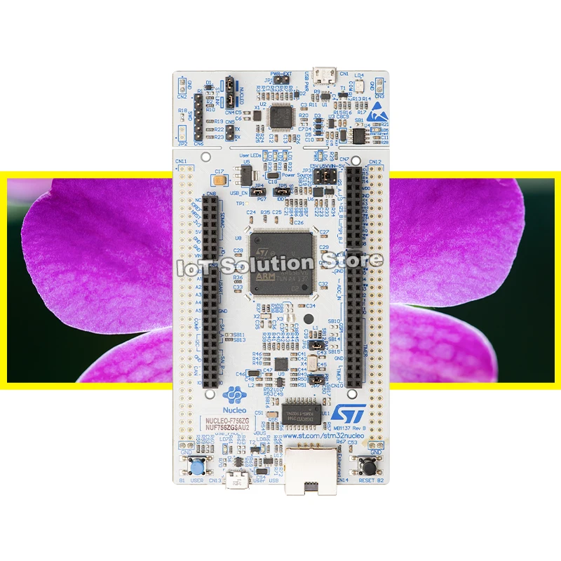 

NUCLEO-F756ZG STM32 Nucleo-144 Development Board with STM32F756ZG MCU