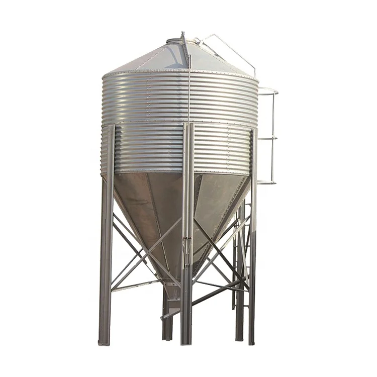 

Good price silo grain storage silo for sale metal galvanized poultry chicken farming silo for livestock