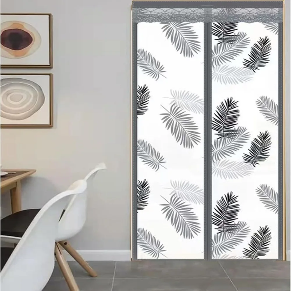 New air-conditioning curtains anti-mosquito curtains self-adhesive magnetic adsorption without punching easy to install door cur