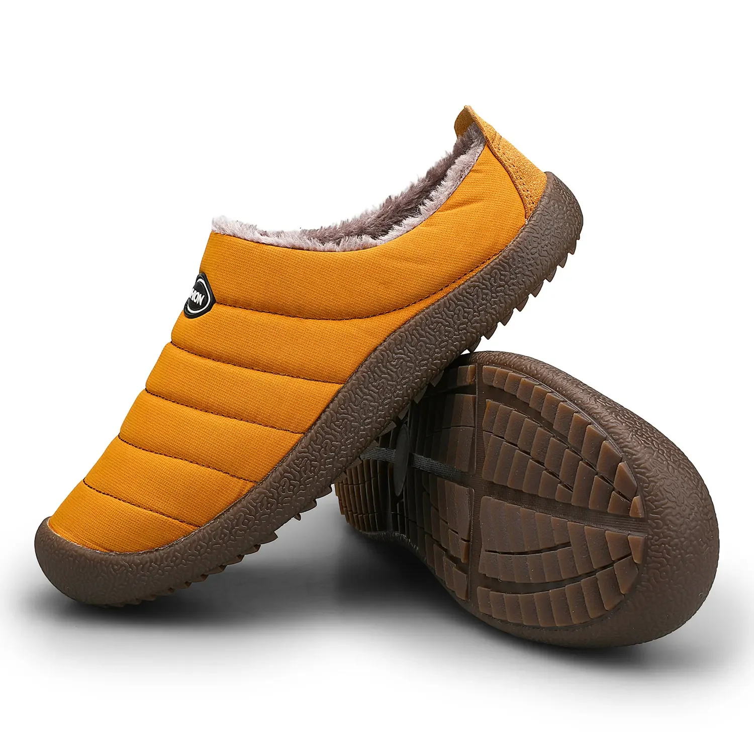 Men's Winter Warm Cotton Mop with Soft Sole and Thick Cotton Winter Boots, Indoor and Outdoor Couple's New 2025 Casual Shoes