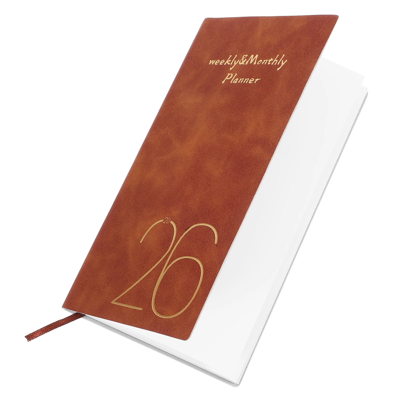 

2026 A6 Pocket Notebook Time Management Schedule Planner Office Supplies To Do Notebook Thick Paper Goal Planner For
