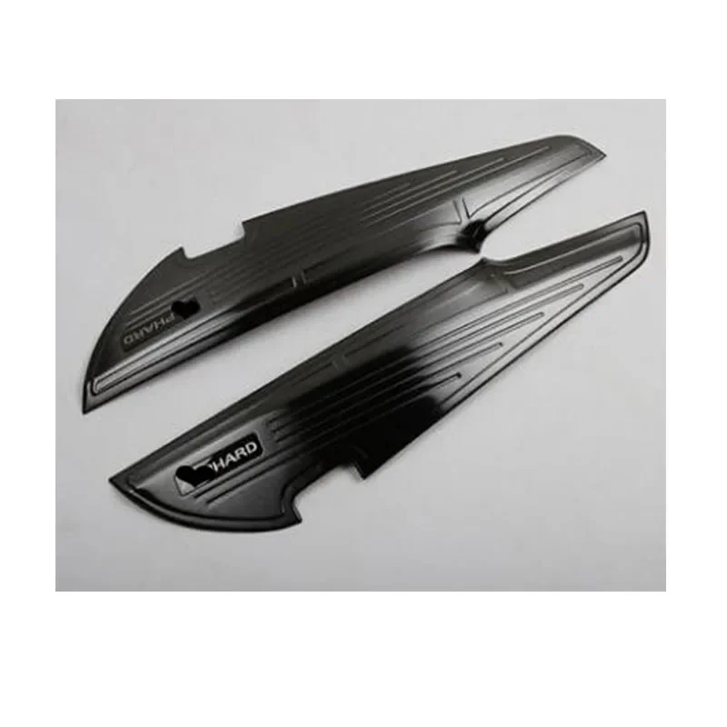 

Chrome Door Protection Trim Anti-kick Pad Board For Toyota ALPHARD VELLFIRE 30 series 15-21 Year