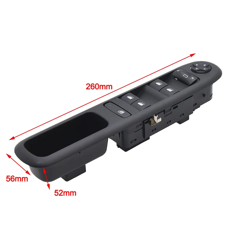 Front Left Car Master Window Switch For Peugeot 3008 5008 Wagon 2009-2016 96650621ZD 96650620ZD