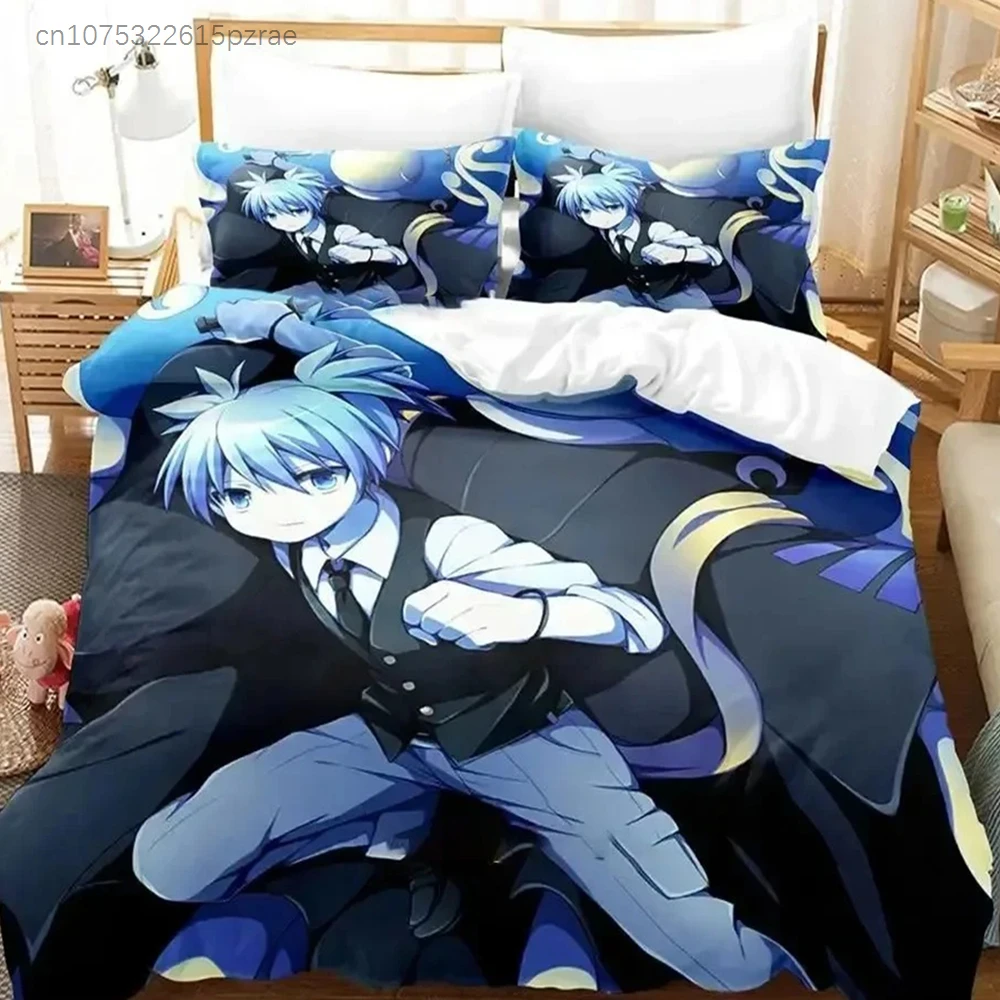 Anime Assassination Classroom Koro-sensei Bedding Set Bedroom Soft Modern Bedspreads Comefortable Duvet Cover Cover Pillowcase