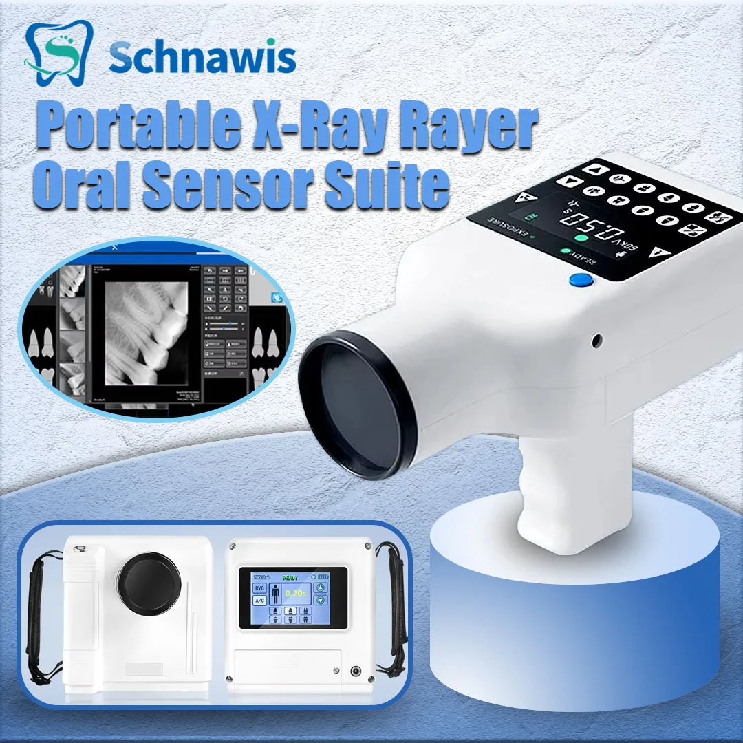 Dental Portable X-Ray Rayer Oral Sensor Suite In Digital Imaging System Handheld Filmmaker X-Ray Machine Intraoral Set