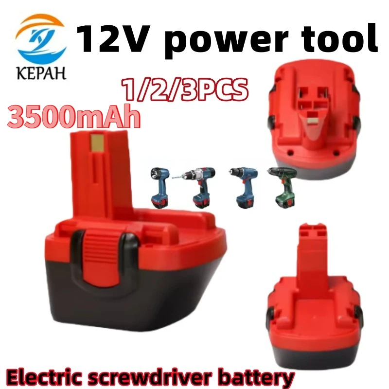 

Экономичный Ni-MH аккумулятор 12 В 3500 мАч | 1/2/3 шт. замена для дрели 2607335273/GSR12VE-2/PSR12VE-2