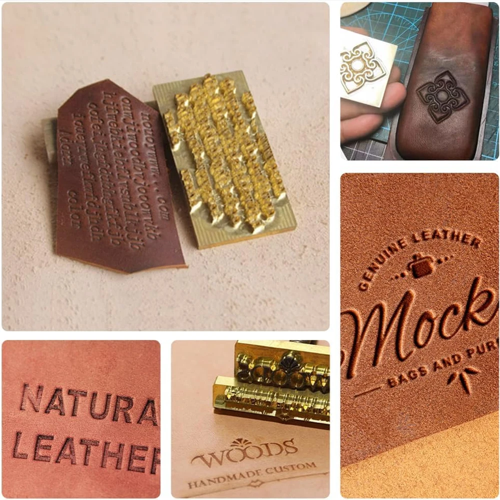 Custom LOGO Leather Stamp Punc - огляд і ціна Leatherwork Logo