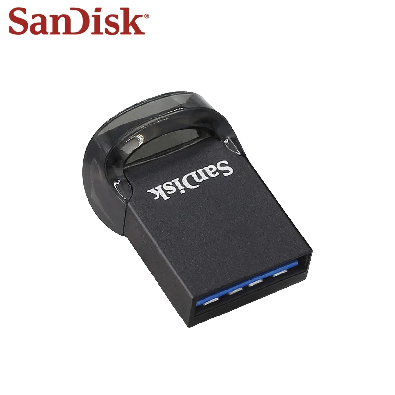 Original SanDisk Ultra Fit USB 3.2 Gen 1 Flash Drive 16GB 32GB 64GB CZ430 128GB 256GB 512GB Mini USB Disk Memory Stick For PC