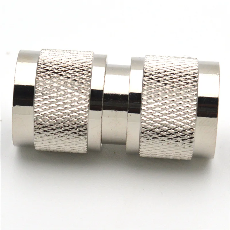 1 Stück N-Stecker auf N-Stecker RF-Koaxialadapter Gerader Stecker L16 N-Typ Kupfer Messing – Detail 5