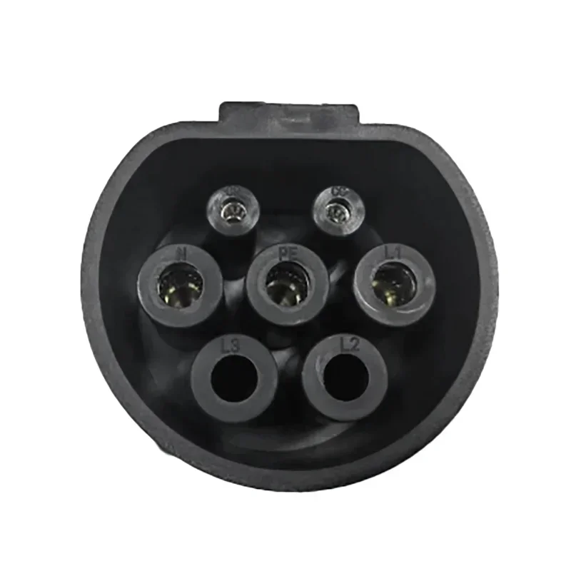 for Car Model 32A 7KW 1phase V2L Discharger TYPE 2 IEC62196-2 to 220V Universal EU Schuko Socket Converter Adapter